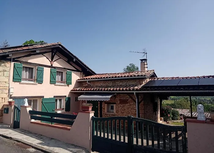 Maison De Charme A Avec Vue Sur La Montagne Semesterbostad